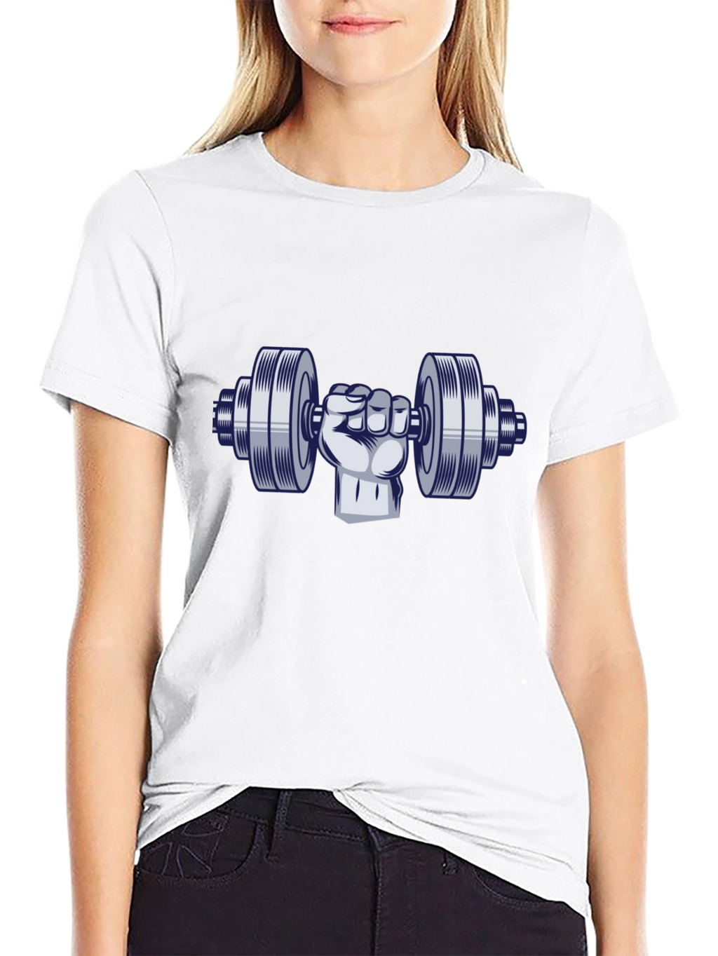 Weightlifting Fist Graphic Tee
