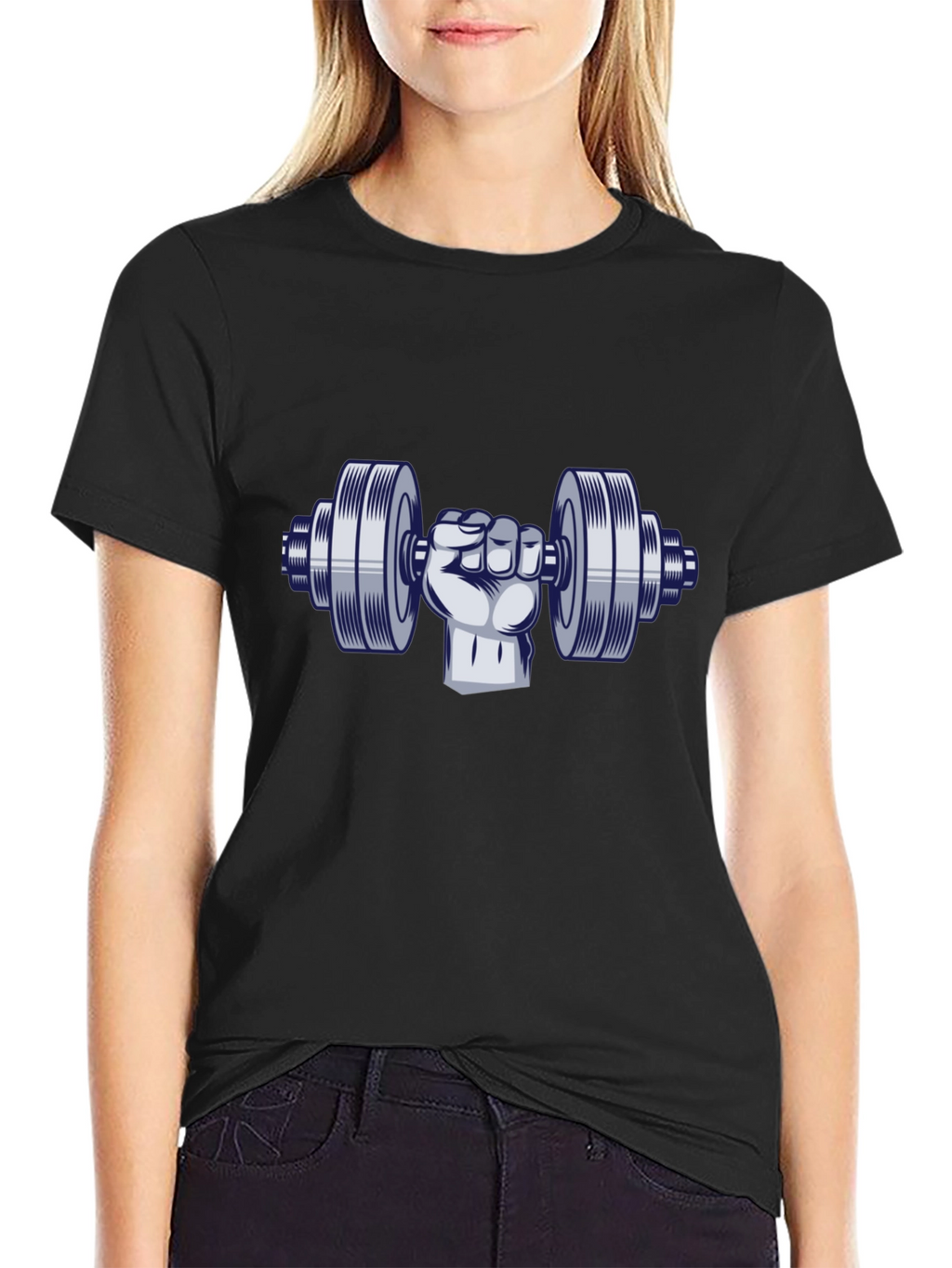 Weightlifting Fist Graphic Tee