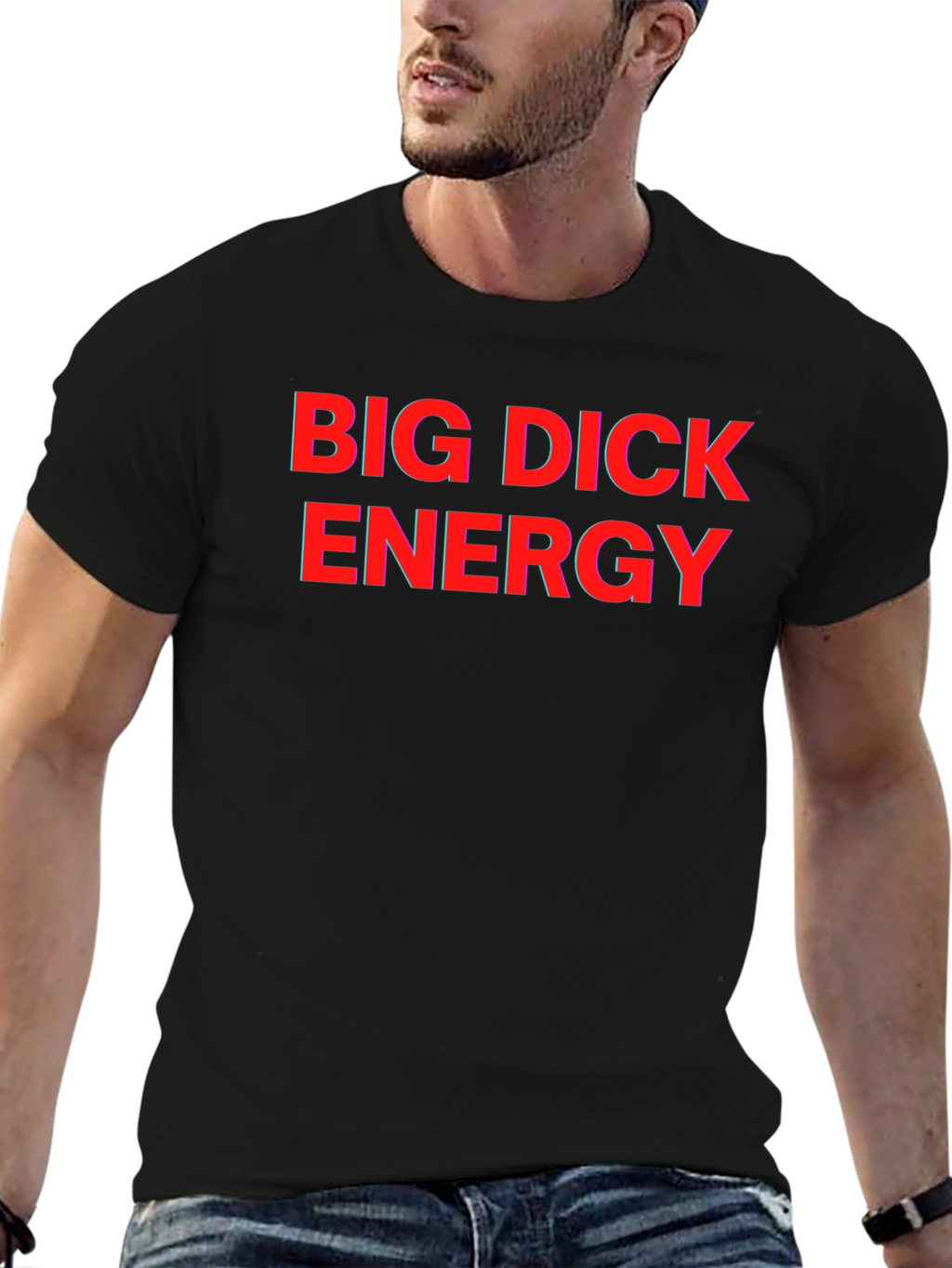 Bold Black Tee: Big Dick Energy