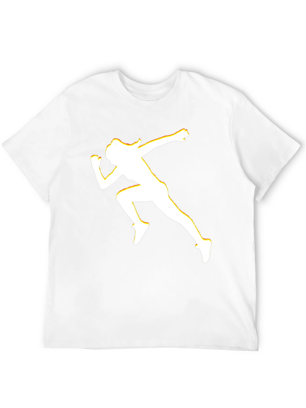 Runner Silhouette T-Shirt - Black