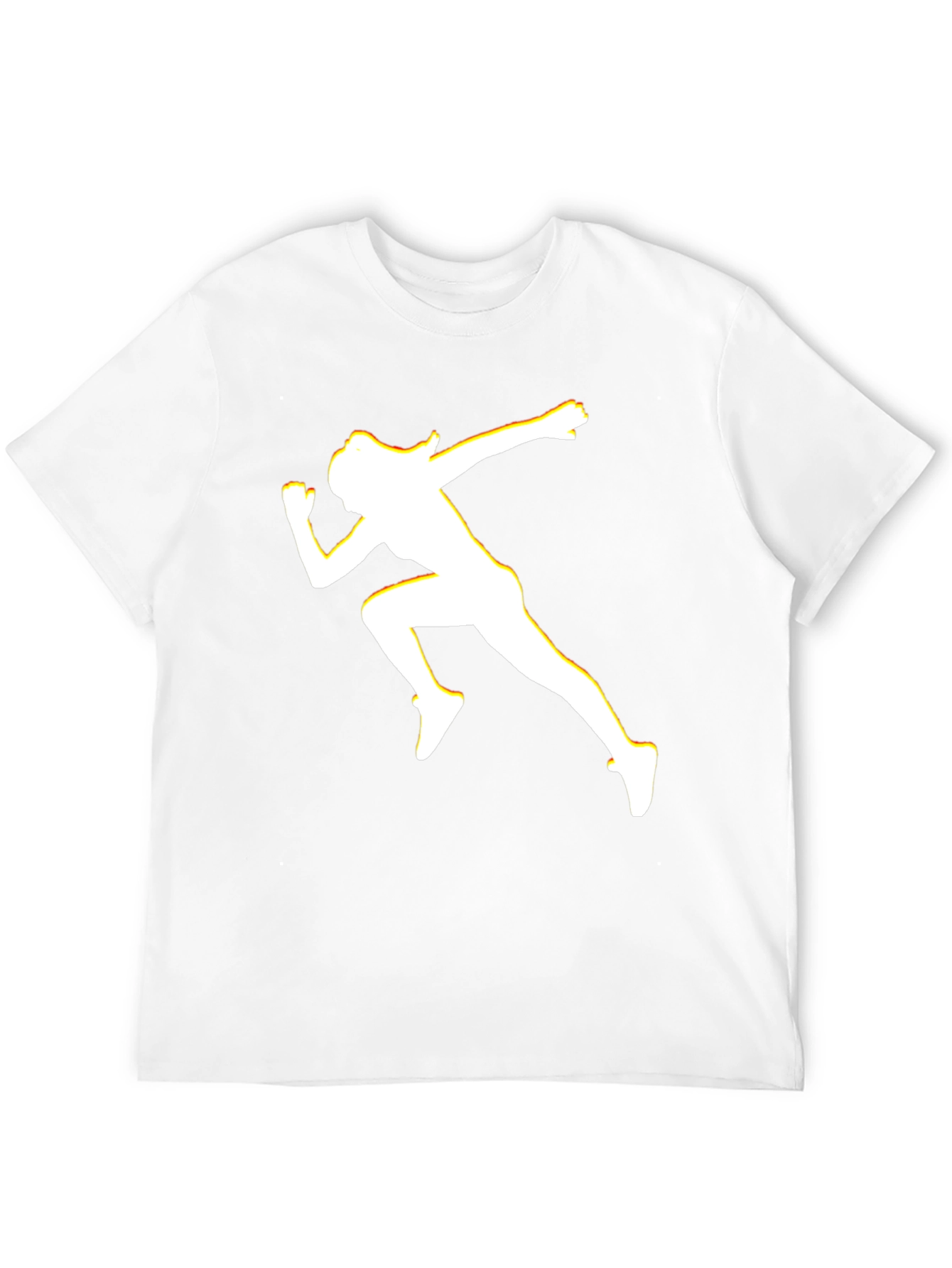 Runner Silhouette T-Shirt - Black