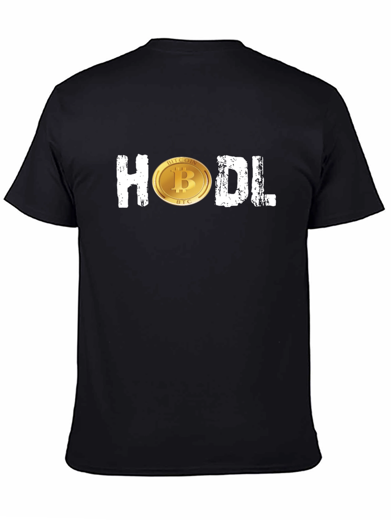 HODL Bitcoin Black T-Shirt