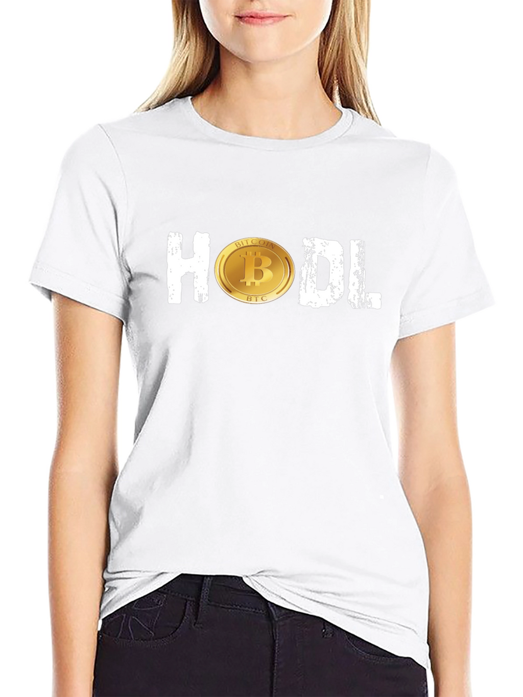 HODL Bitcoin Black T-Shirt