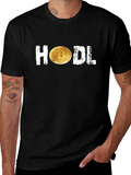 HODL Bitcoin Black T-Shirt