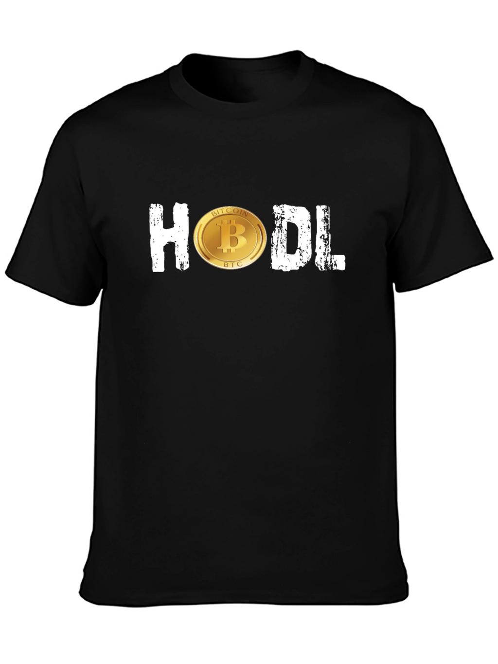 HODL Bitcoin Black T-Shirt