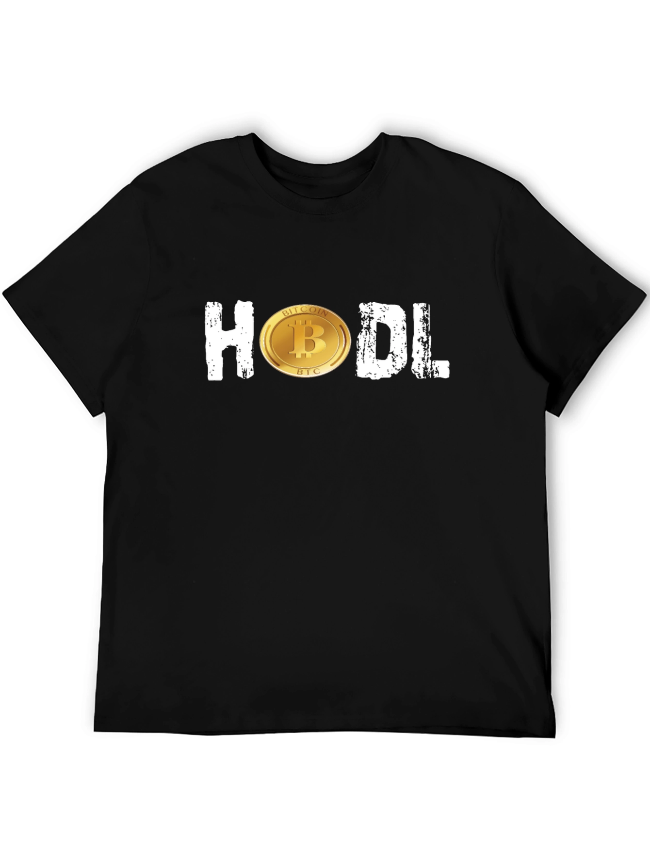 HODL Bitcoin Black T-Shirt