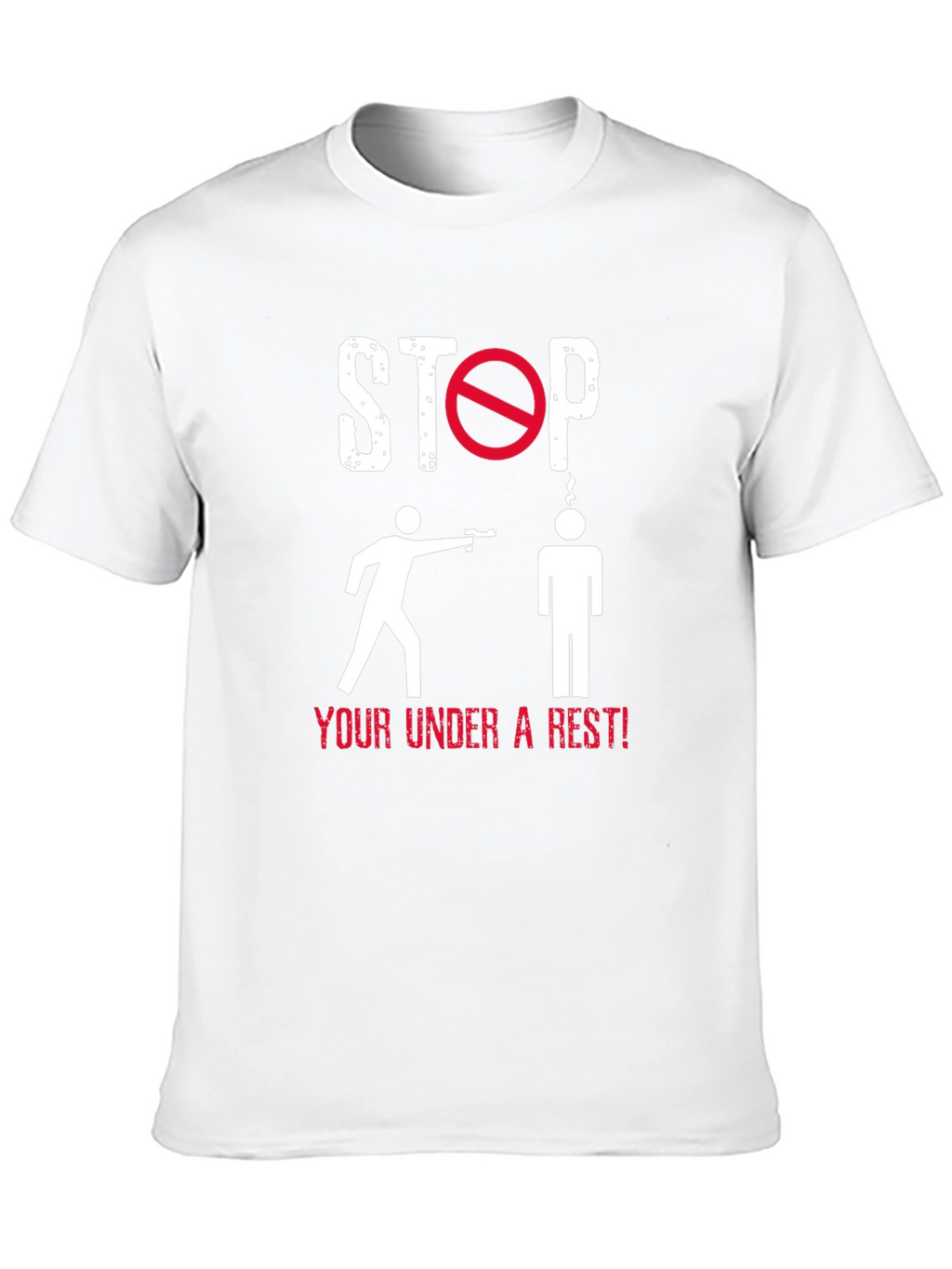 Stop! Under Arrest! Graphic T-Shirt