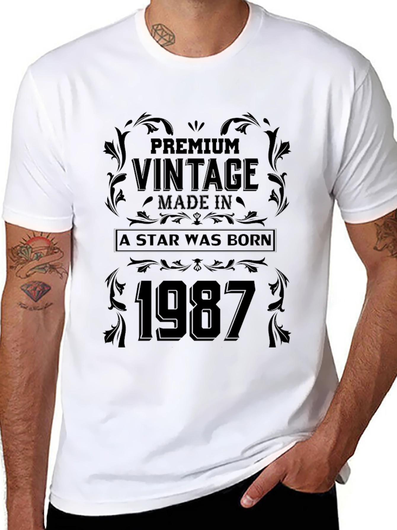 Vintage 1987 Birthday T-Shirt