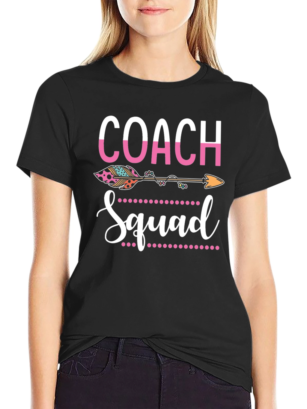 Coach Squad T-Shirt Arrow Design