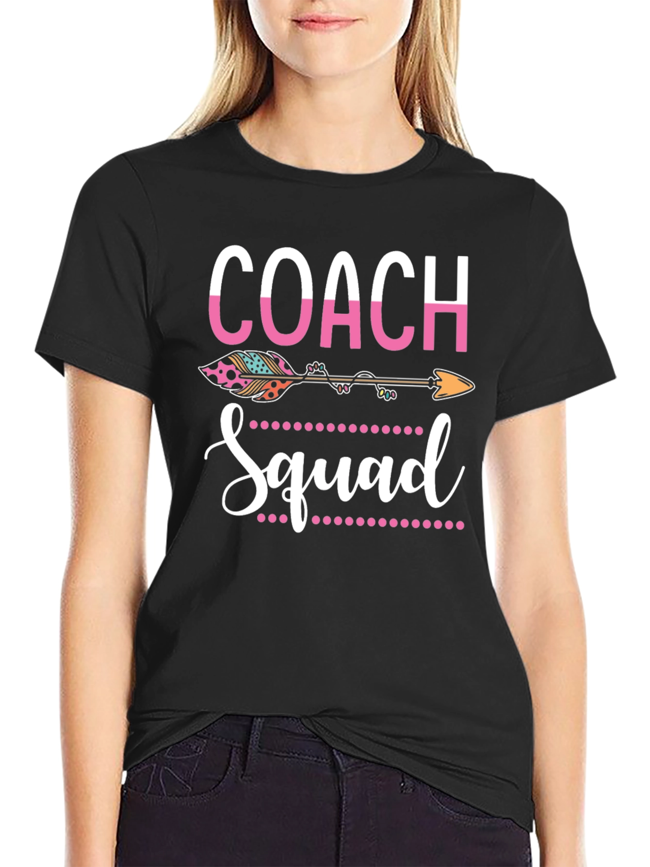 Coach Squad T-Shirt Arrow Design