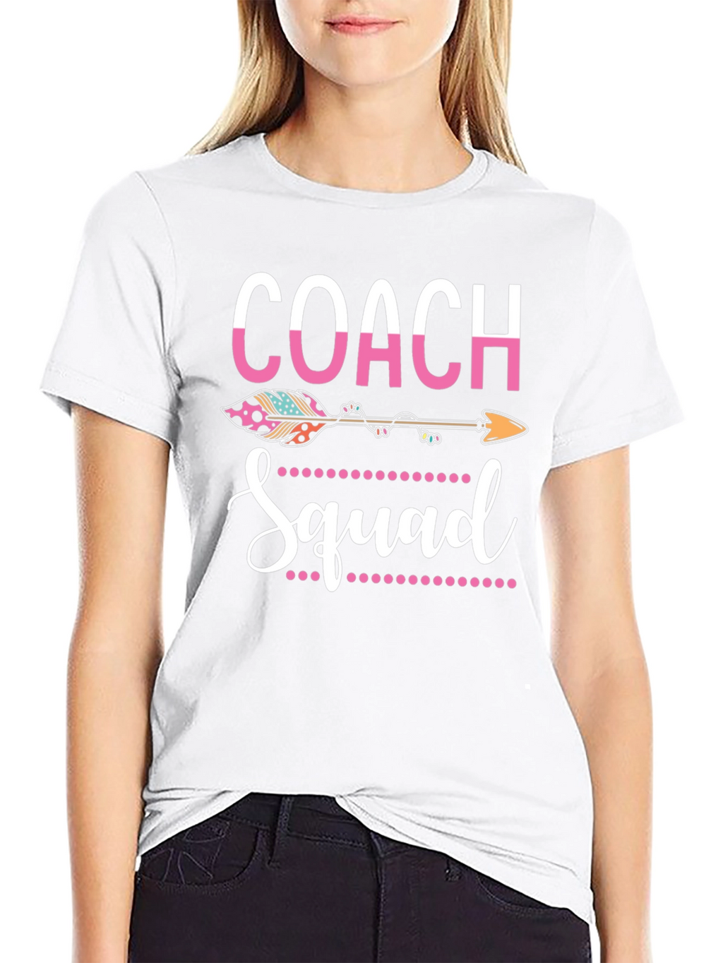 Coach Squad T-Shirt Arrow Design