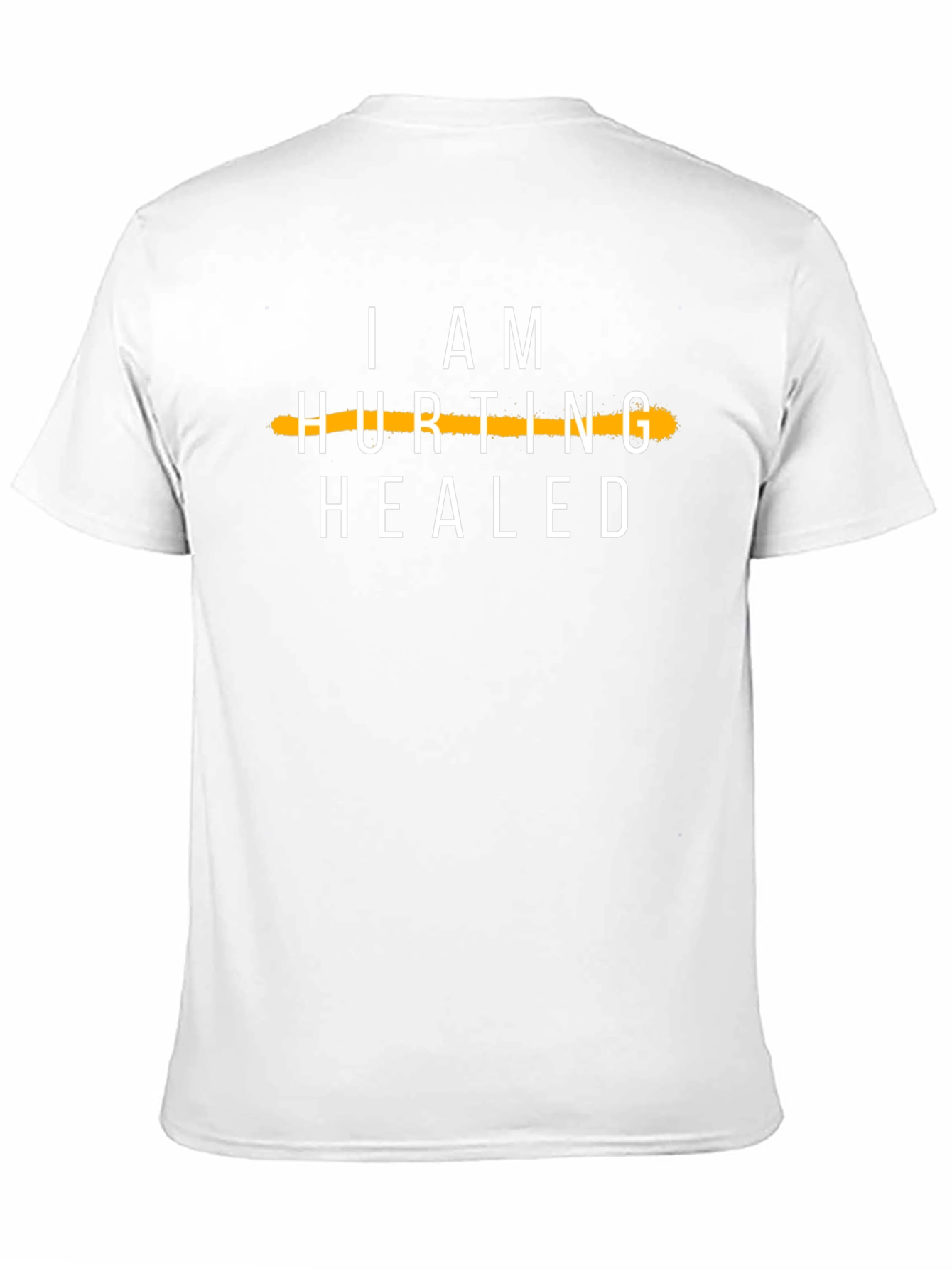I Am Healed Graphic T-Shirt - Black