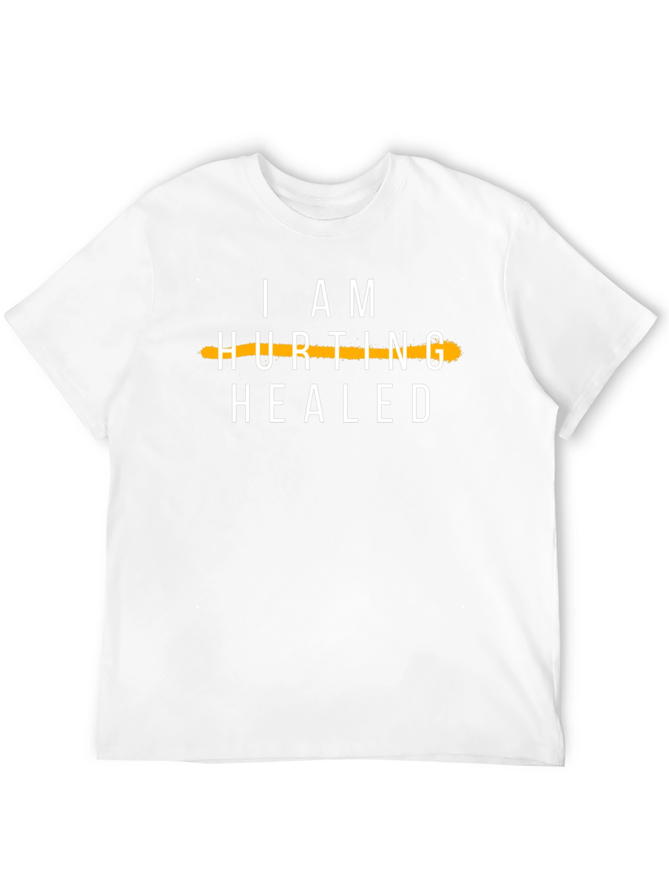 I Am Healed Graphic T-Shirt - Black
