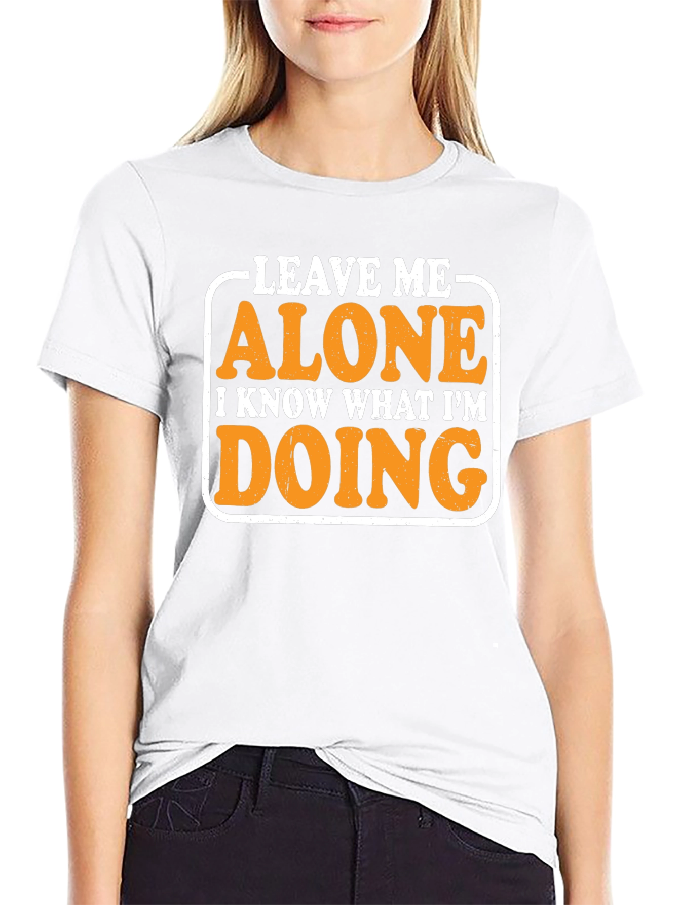 Leave Me Alone Graphic Tee - Funny Novelty Shirt