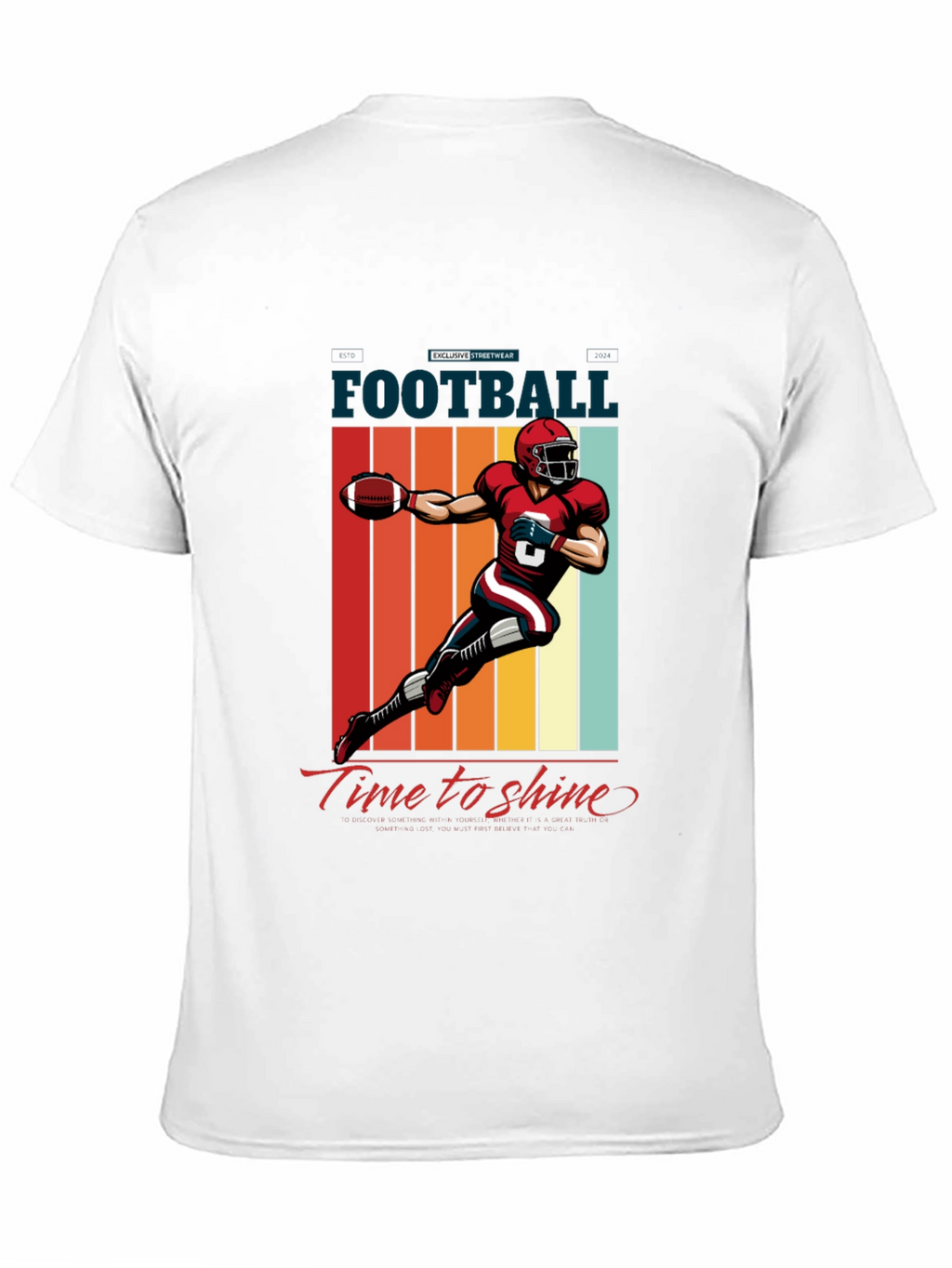 Football Time to Shine Graphic Tee