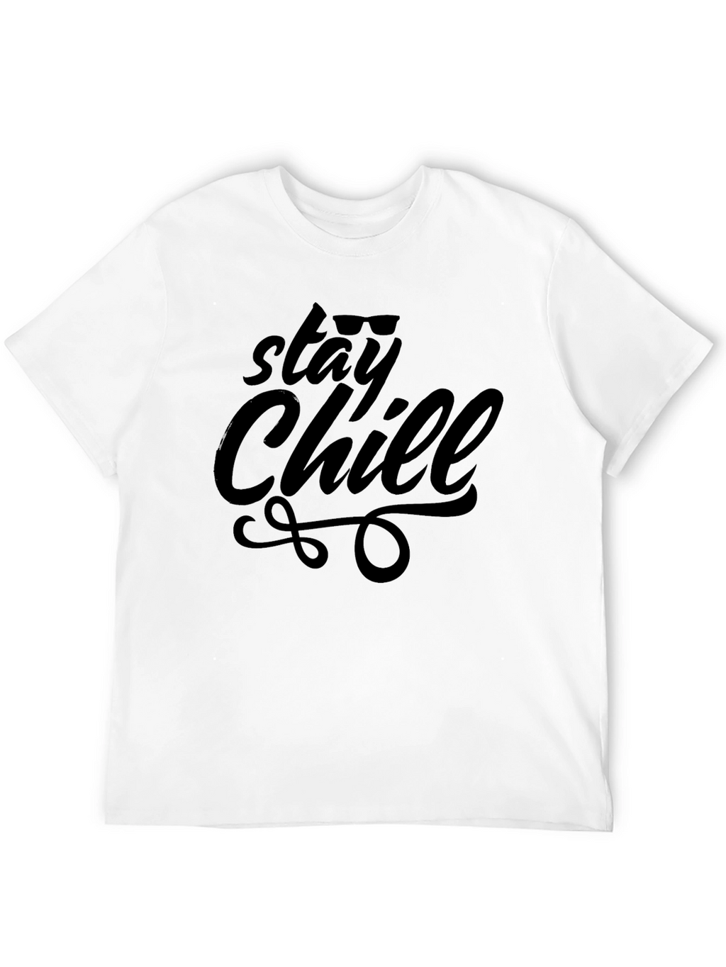 Stay Chill Graphic Tee - Trendy Relaxed Vibe
