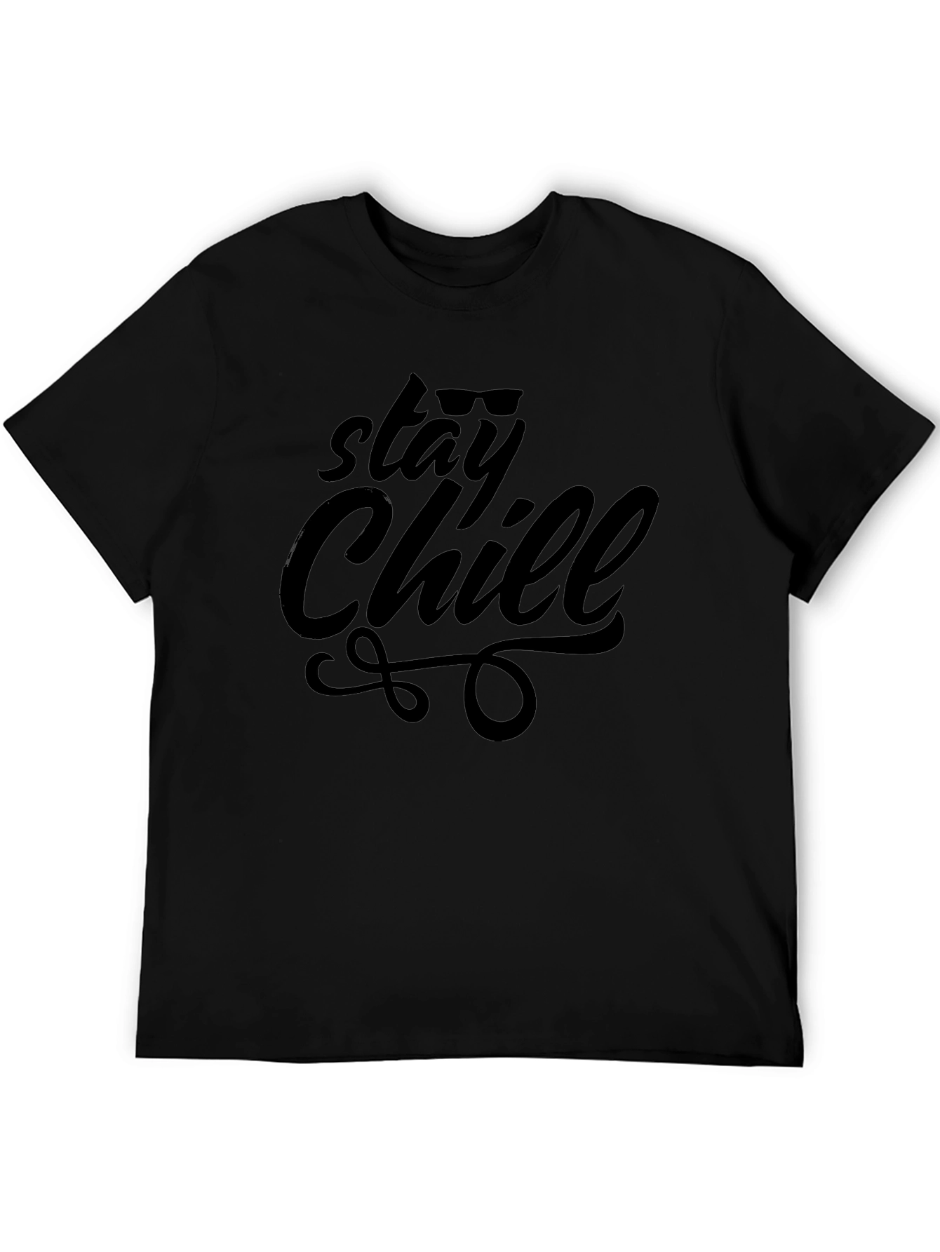 Stay Chill Graphic Tee - Trendy Relaxed Vibe