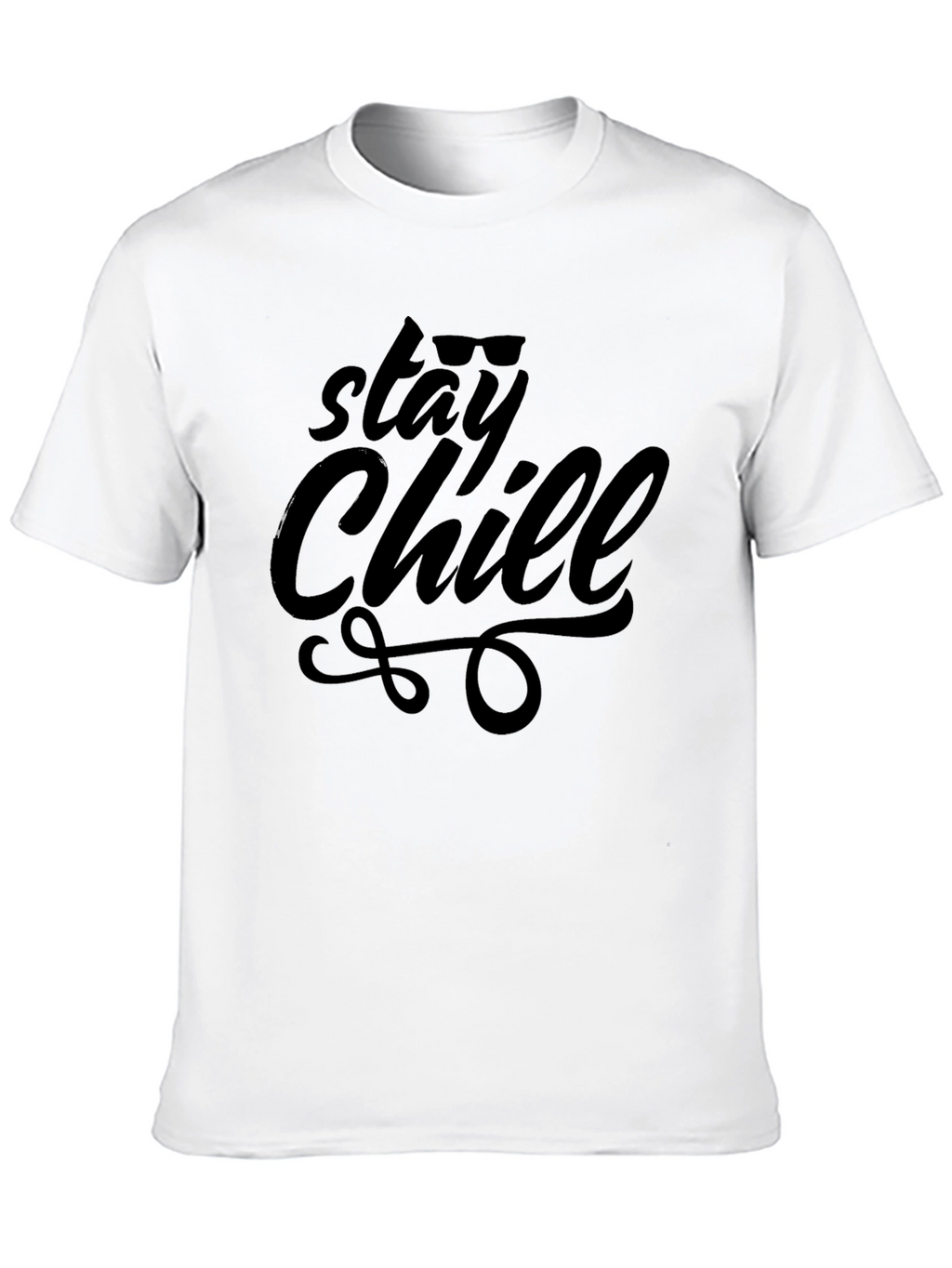 Stay Chill Graphic Tee - Trendy Relaxed Vibe