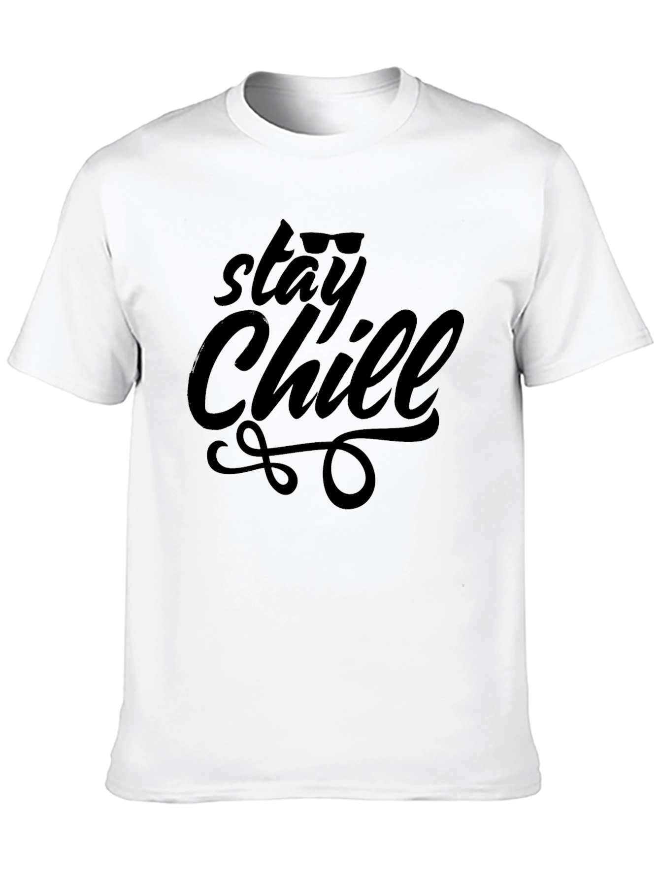 Stay Chill Graphic Tee - Trendy Relaxed Vibe