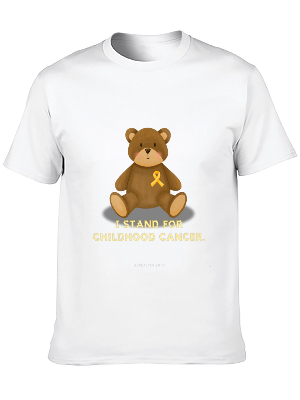 Childhood Cancer Awareness Bear T-Shirt