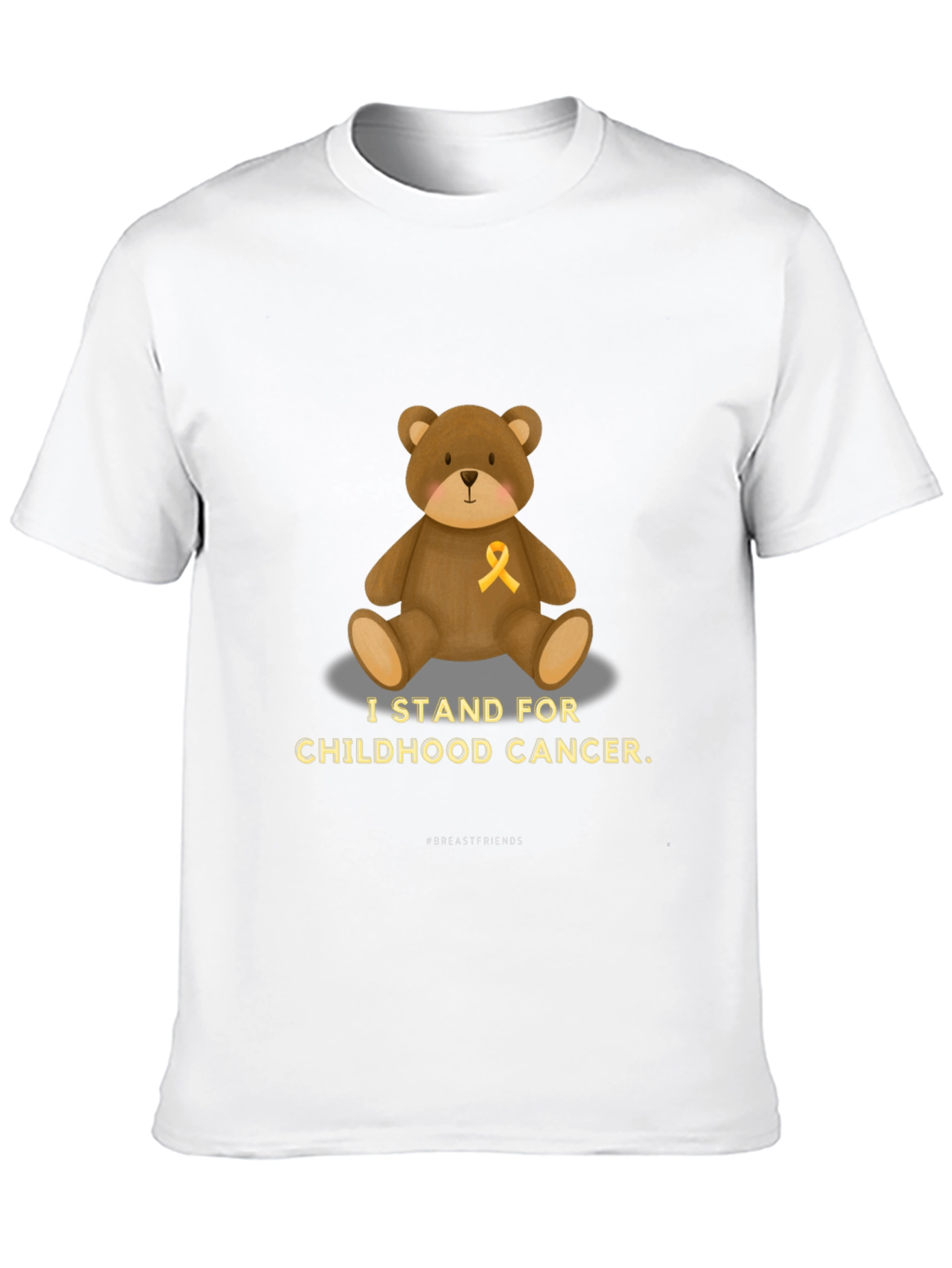 Childhood Cancer Awareness Bear T-Shirt