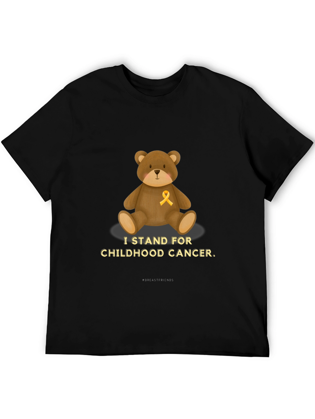 Childhood Cancer Awareness Bear T-Shirt