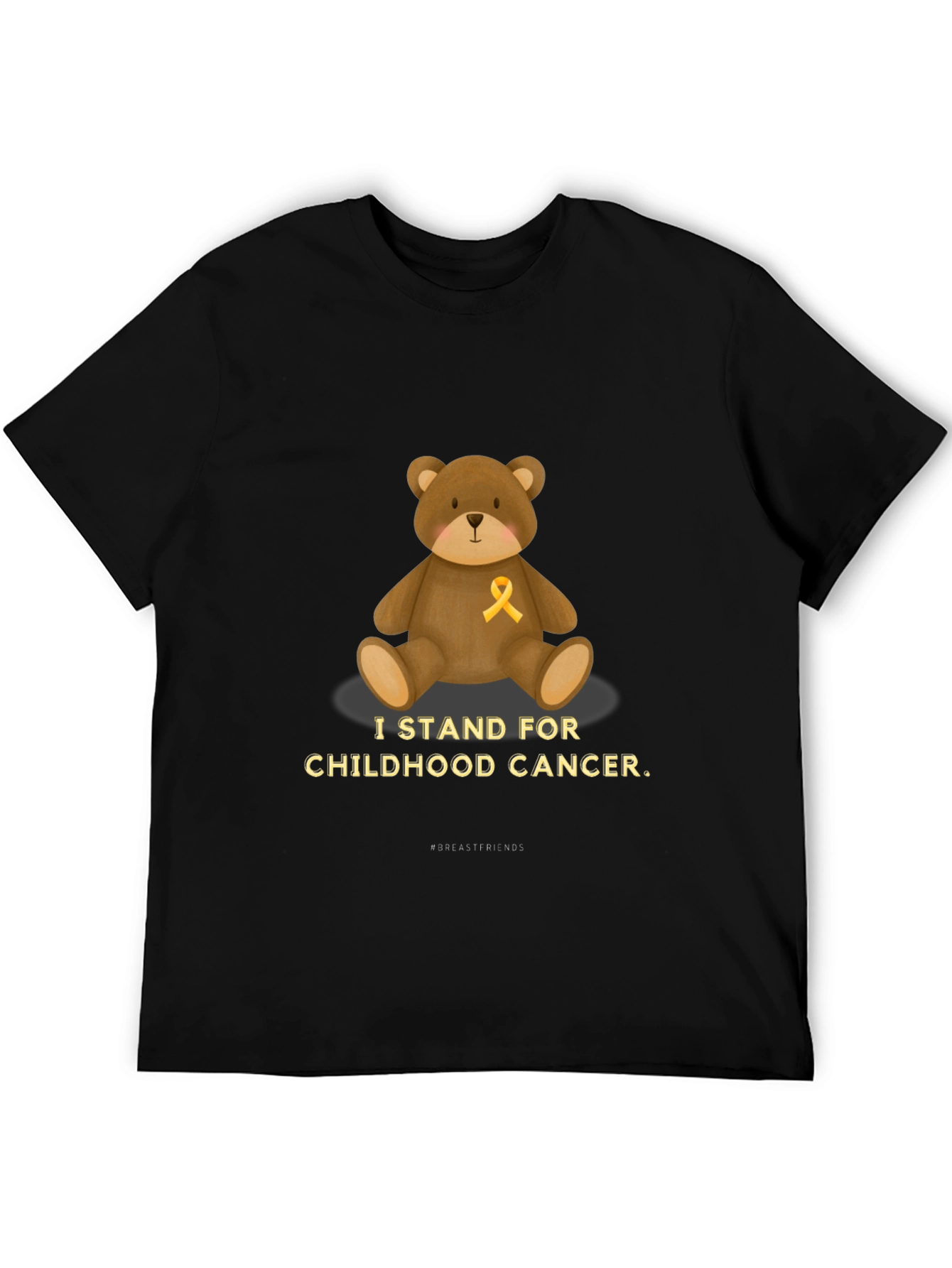 Childhood Cancer Awareness Bear T-Shirt