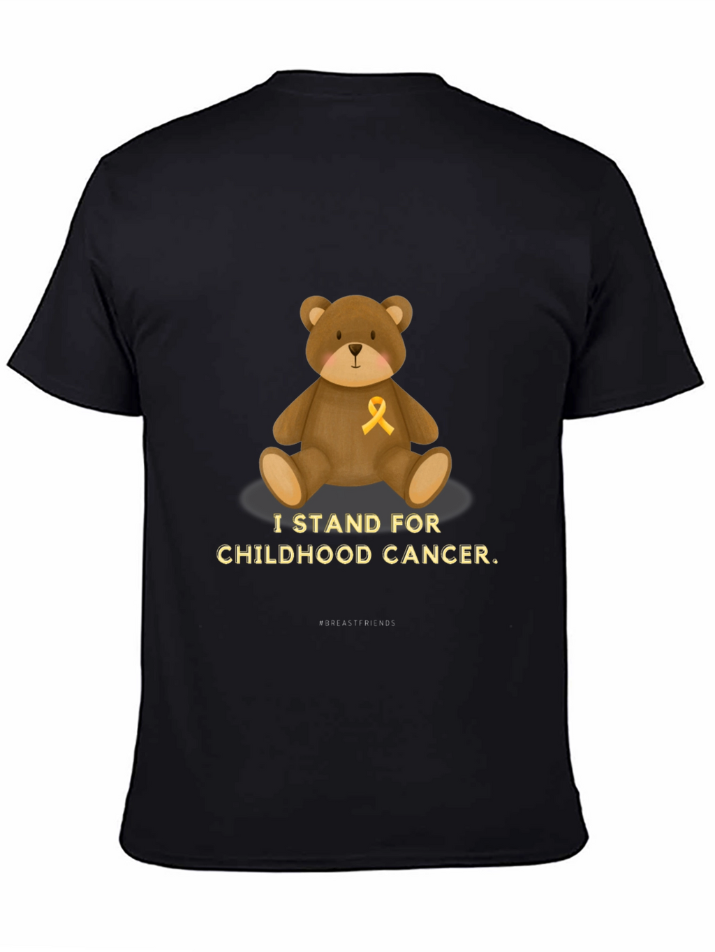 Childhood Cancer Awareness Bear T-Shirt