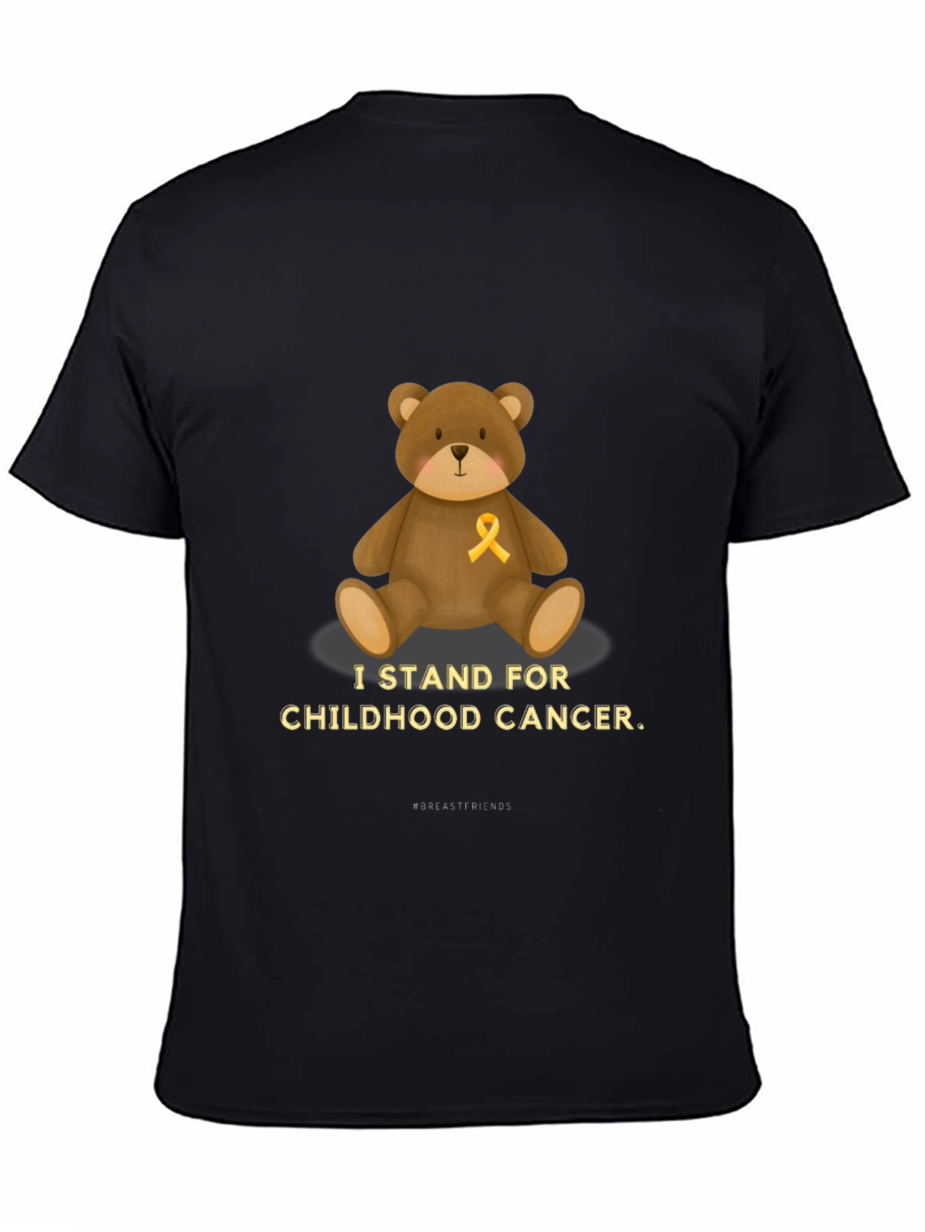 Childhood Cancer Awareness Bear T-Shirt