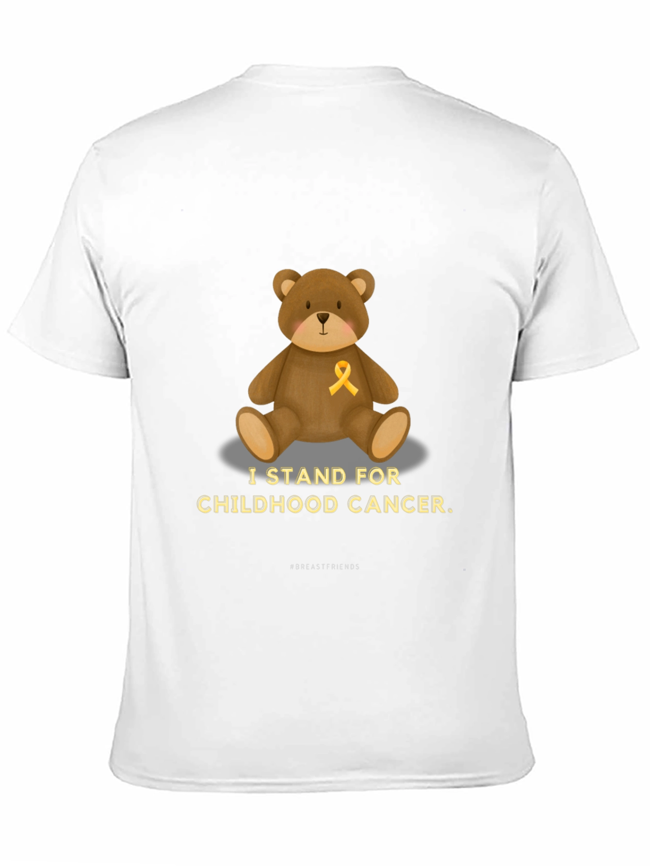 Childhood Cancer Awareness Bear T-Shirt