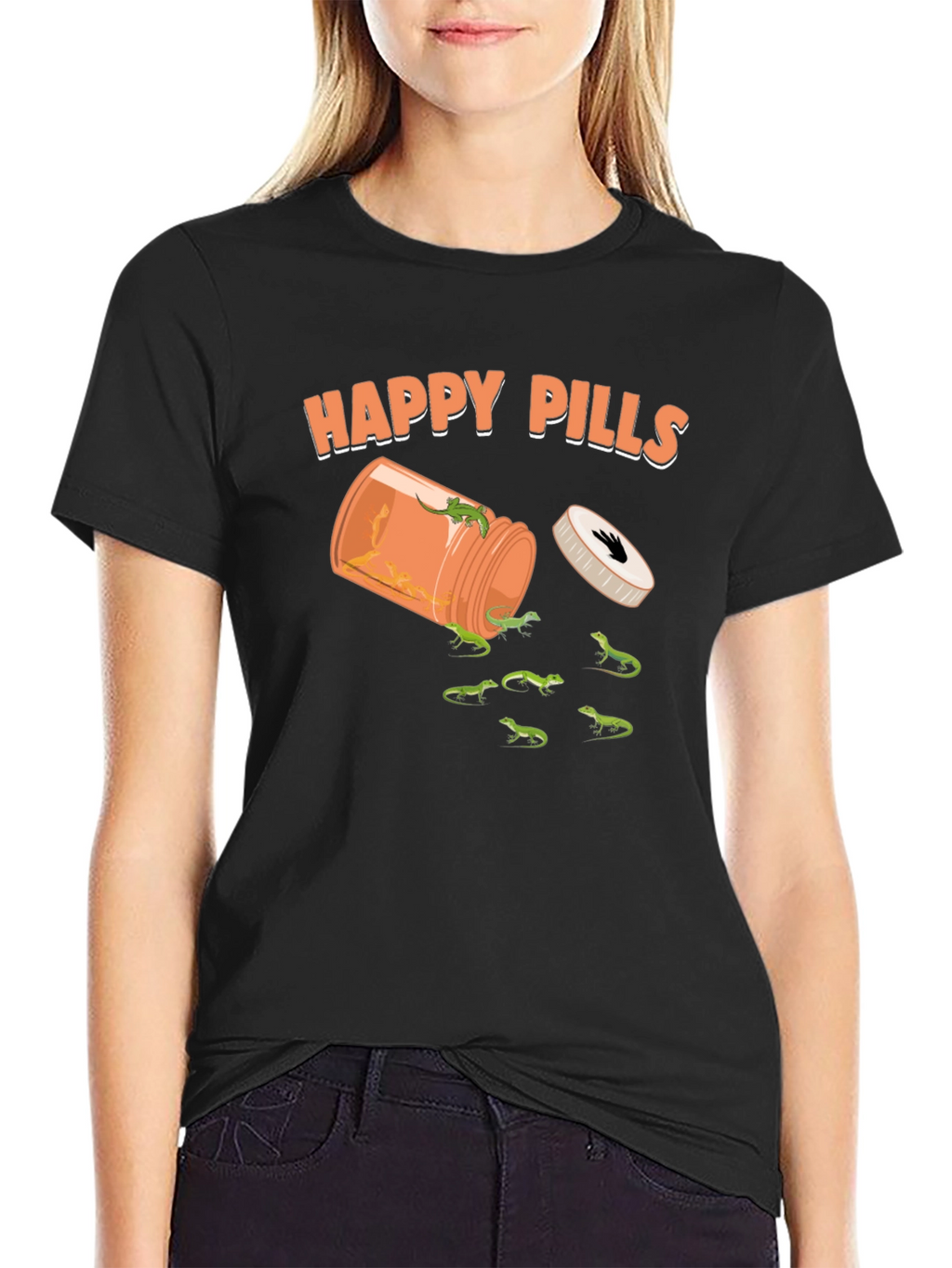 Happy Pills Lizard T-Shirt