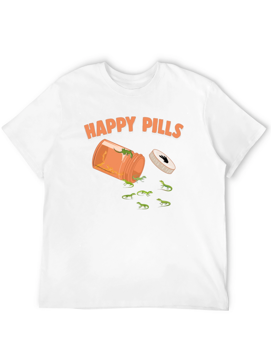 Happy Pills Lizard T-Shirt