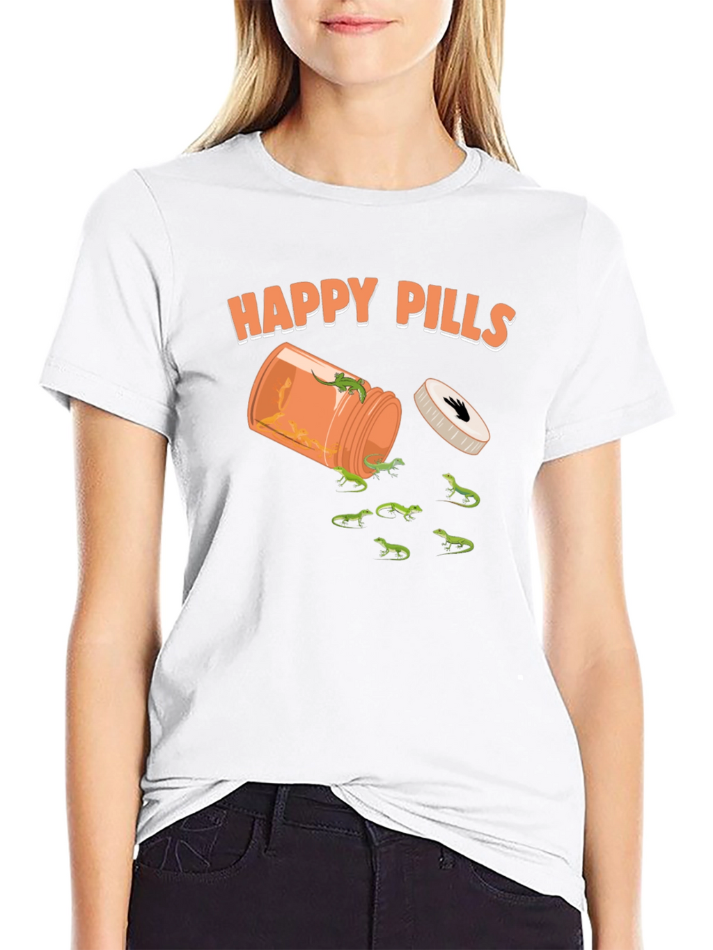 Happy Pills Lizard T-Shirt