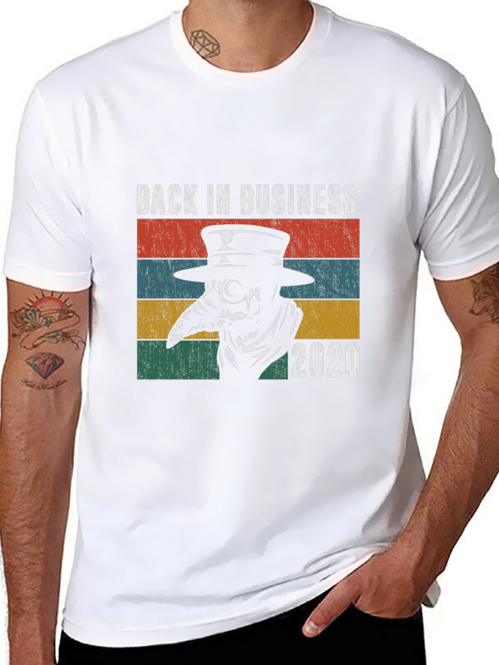 Back in Business 2020 Plague Doctor T-Shirt