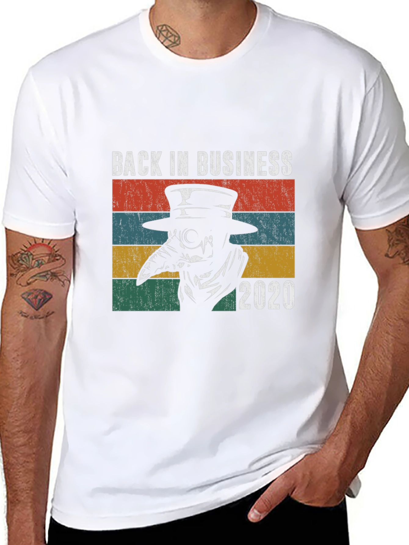Back in Business 2020 Plague Doctor T-Shirt