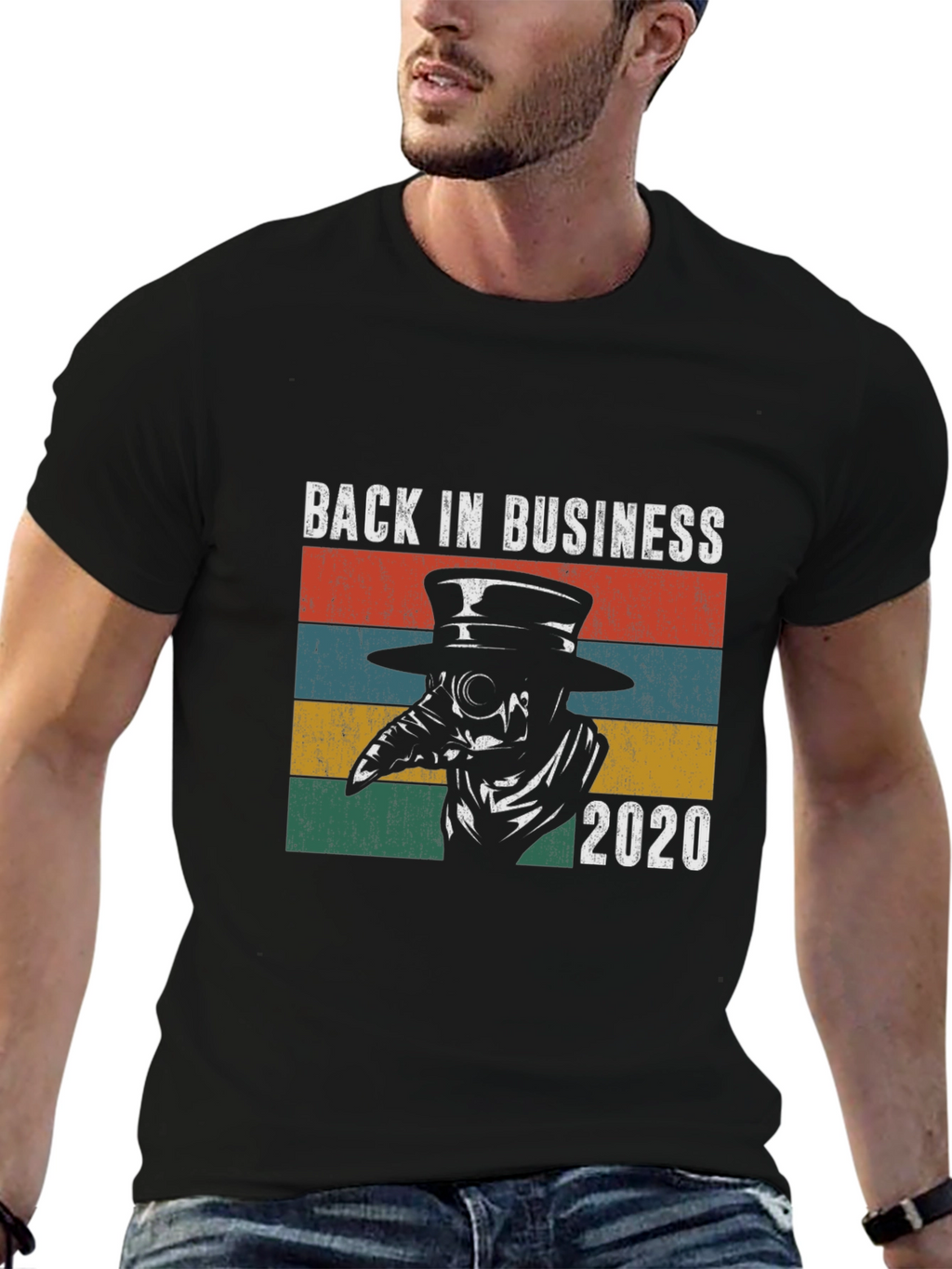 Back in Business 2020 Plague Doctor T-Shirt