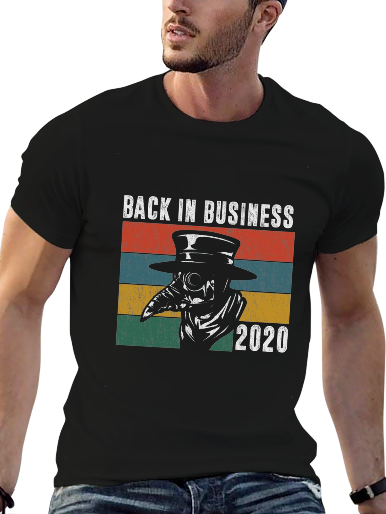 Back in Business 2020 Plague Doctor T-Shirt