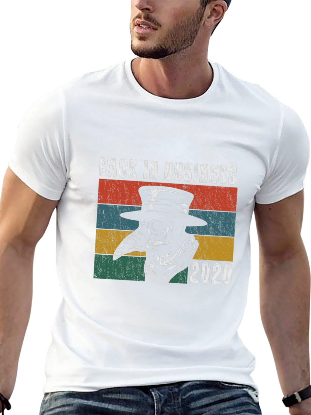 Back in Business 2020 Plague Doctor T-Shirt