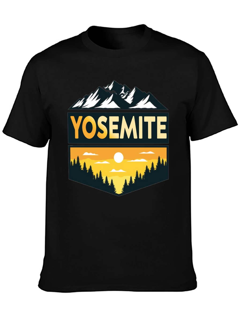 Yosemite Graphic T-Shirt - Nature Inspired Design
