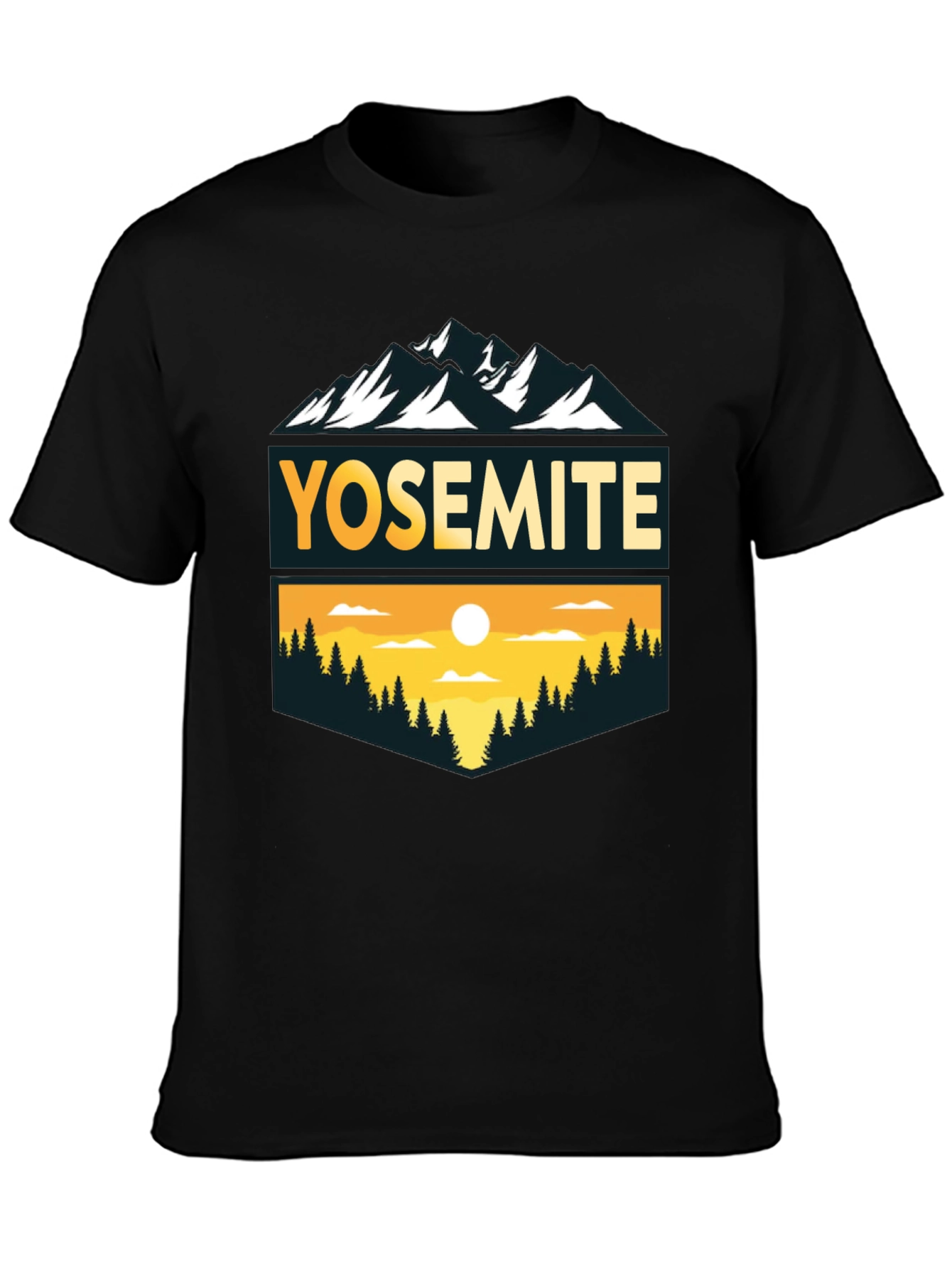 Yosemite Graphic T-Shirt - Nature Inspired Design