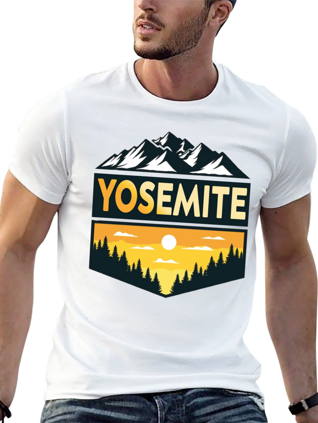 Yosemite Graphic T-Shirt - Nature Inspired Design