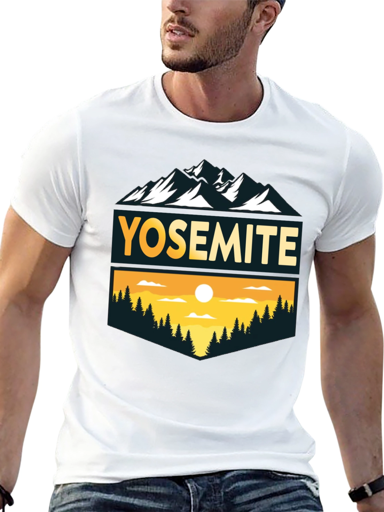 Yosemite Graphic T-Shirt - Nature Inspired Design