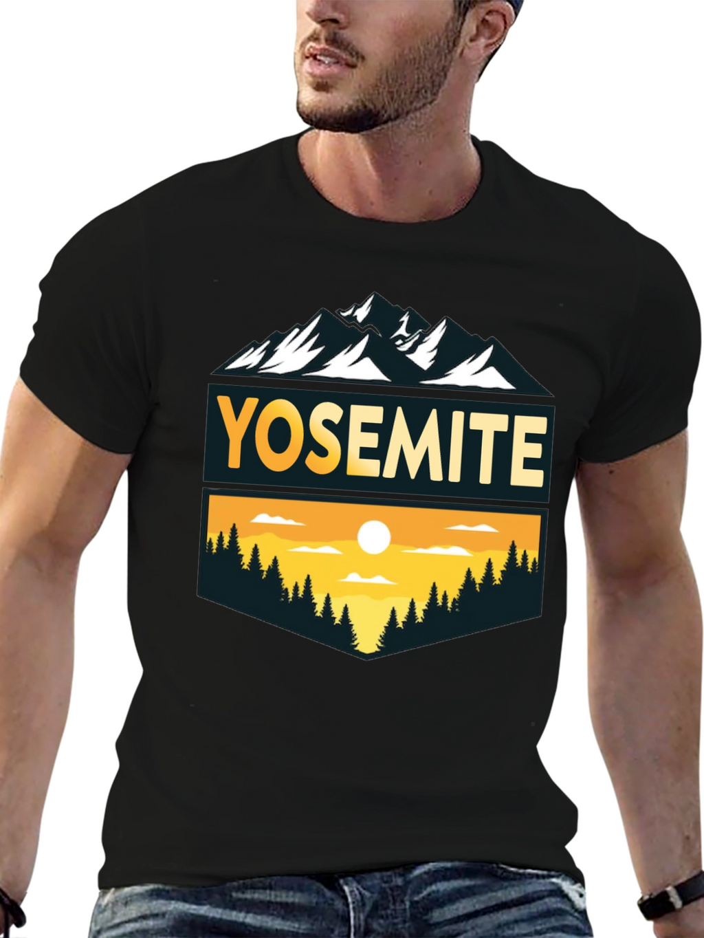 Yosemite Graphic T-Shirt - Nature Inspired Design