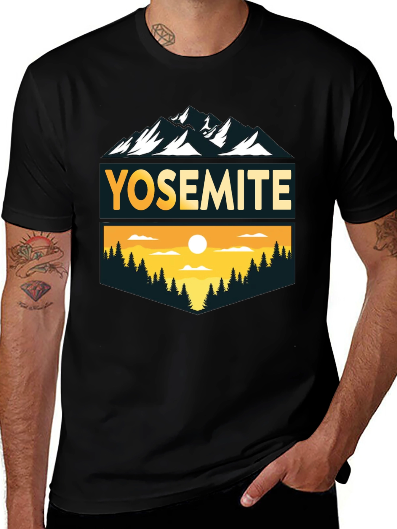 Yosemite Graphic T-Shirt - Nature Inspired Design