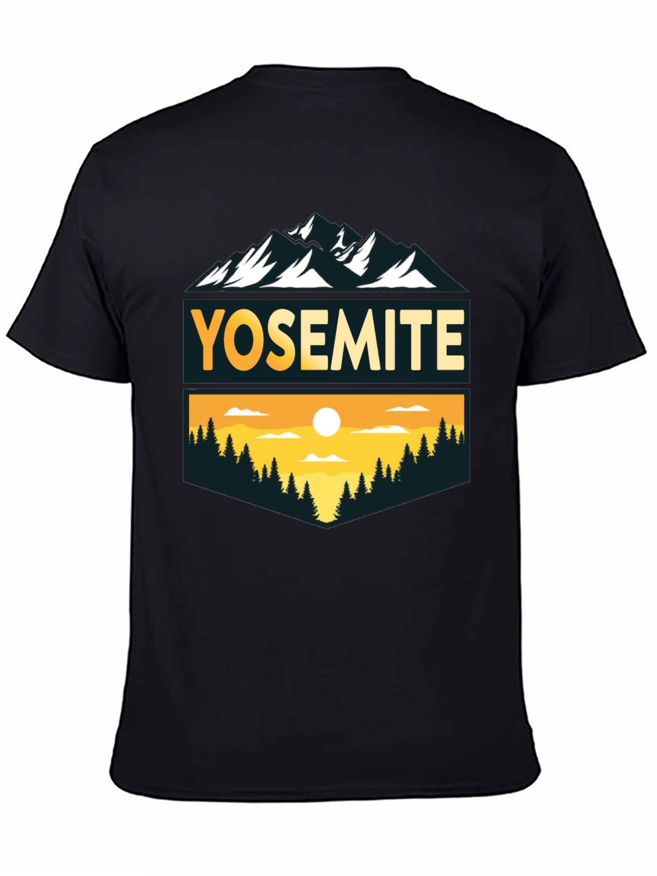 Yosemite Graphic T-Shirt - Nature Inspired Design