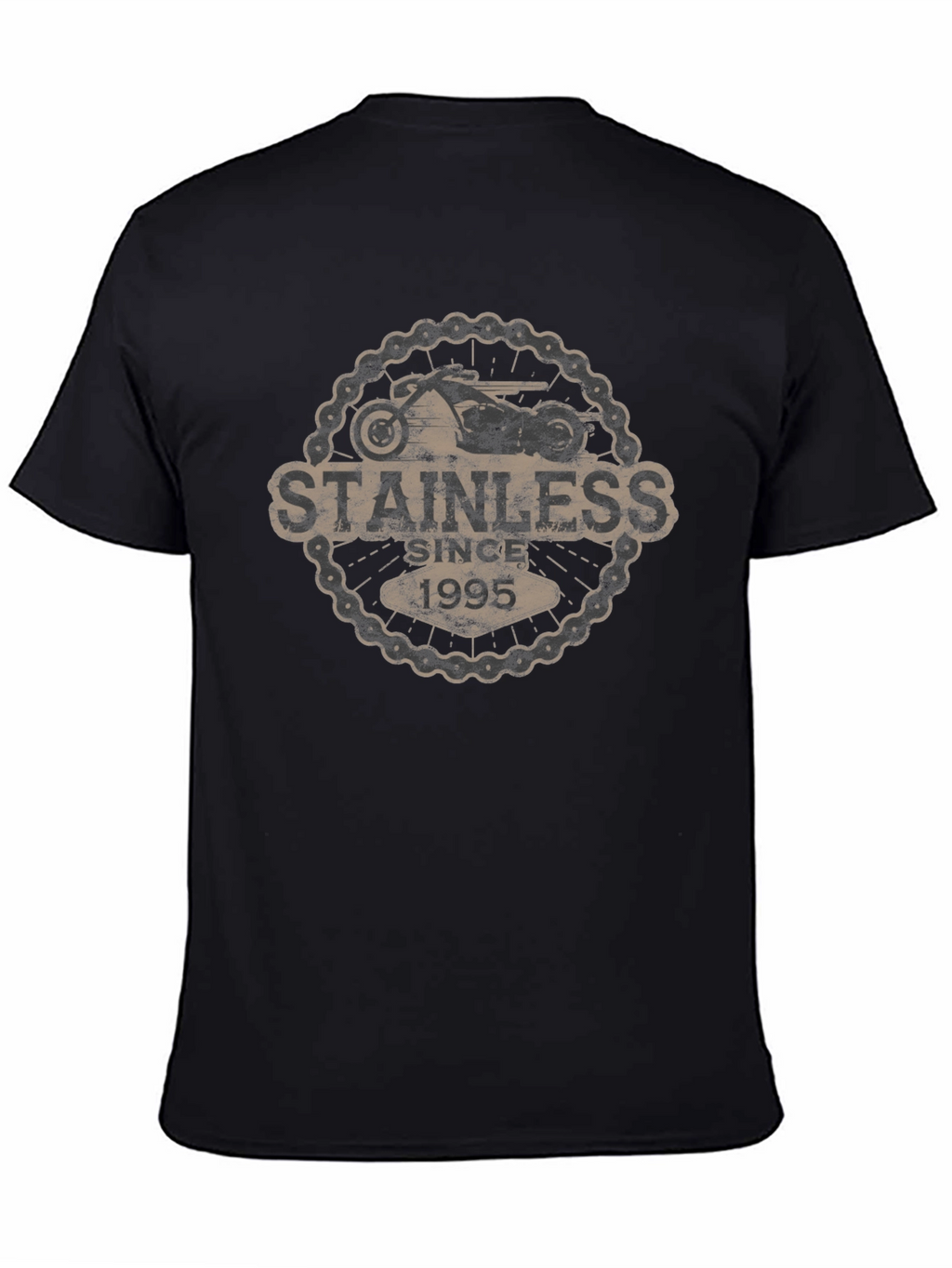 Stainless Since 1995 Motorcycle Graphic Tee