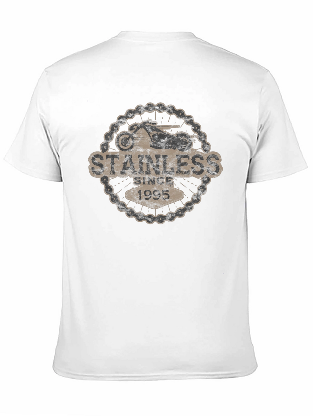 Stainless Since 1995 Motorcycle Graphic Tee