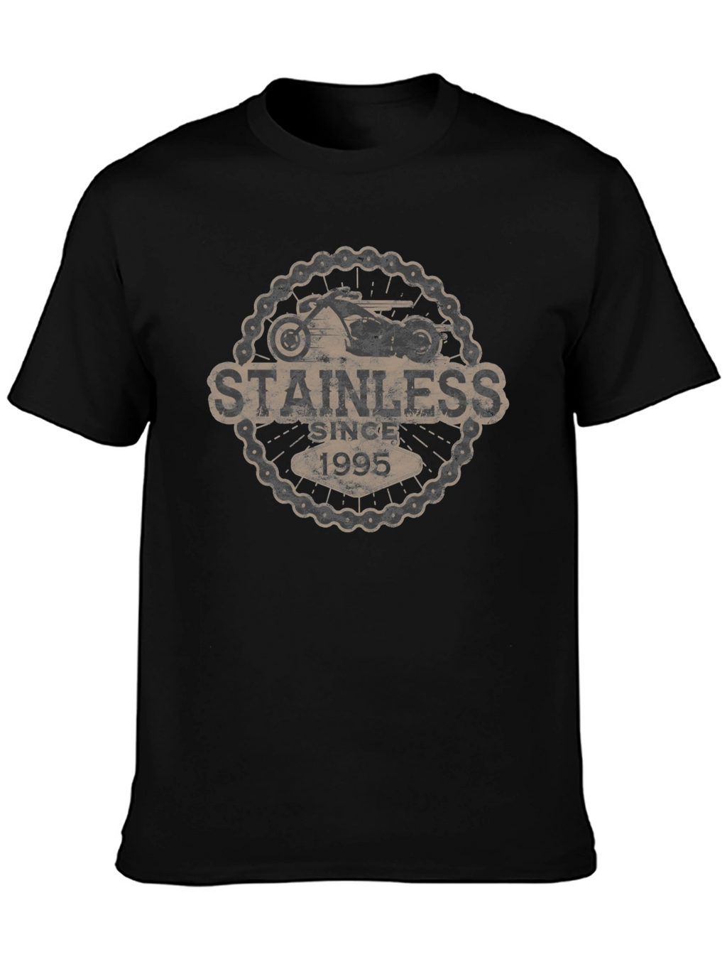 Stainless Since 1995 Motorcycle Graphic Tee