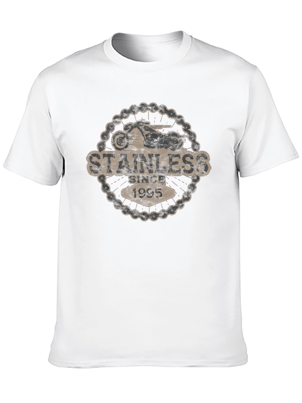 Stainless Since 1995 Motorcycle Graphic Tee
