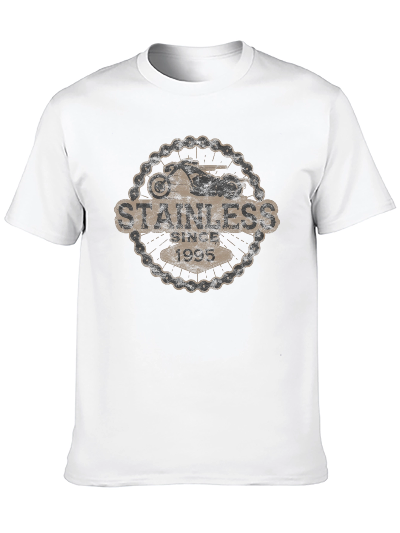 Stainless Since 1995 Motorcycle Graphic Tee
